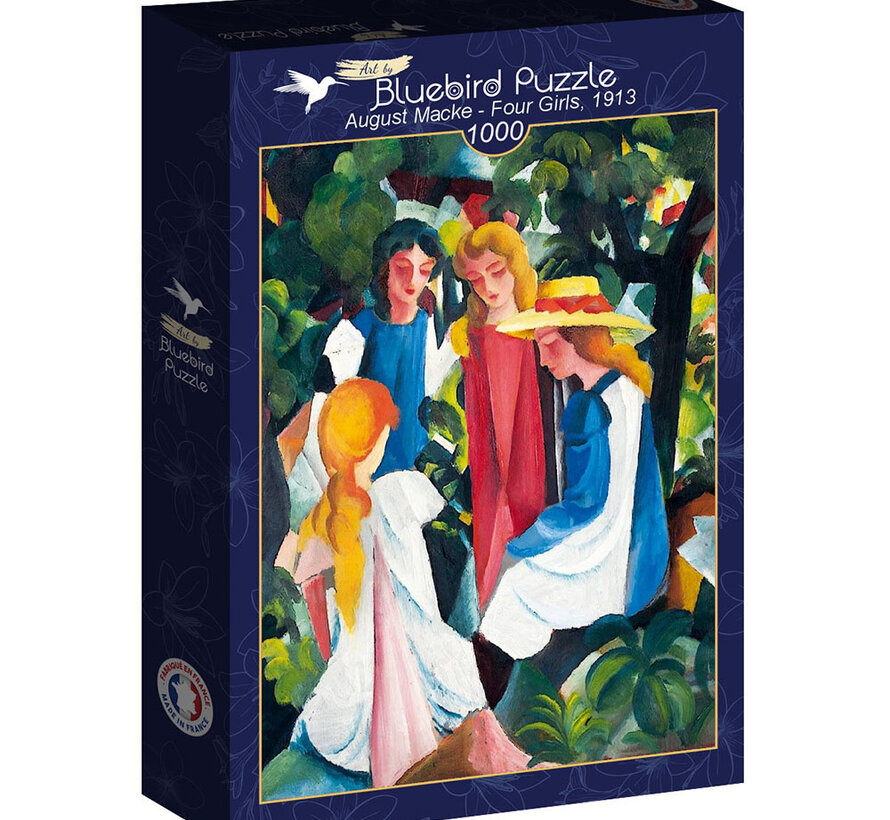 Bluebird August Macke - Four Girls, 1913 Puzzle 1000pcs