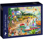 Bluebird Bluebird Lakeside Summer Camp Puzzle 1000pcs