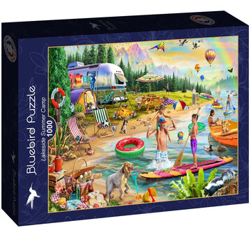 Bluebird Bluebird Lakeside Summer Camp Puzzle 1000pcs