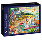 Bluebird Lakeside Summer Camp Puzzle 1000pcs
