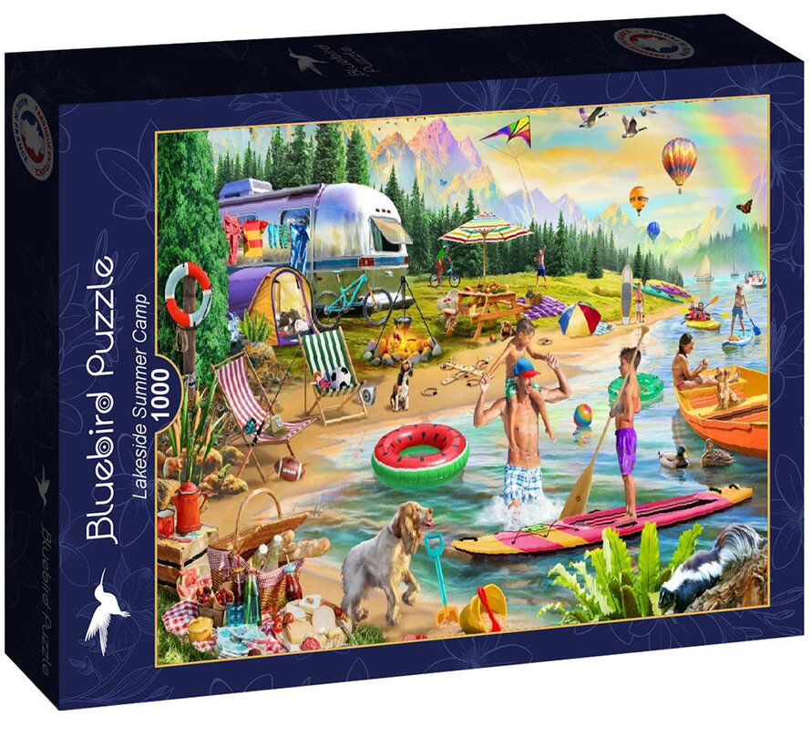 Bluebird Lakeside Summer Camp Puzzle 1000pcs