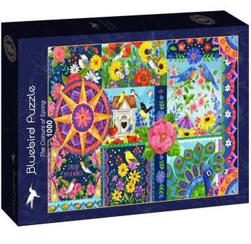 Bluebird Bluebird The Colours of Spring Puzzle 1000pcs