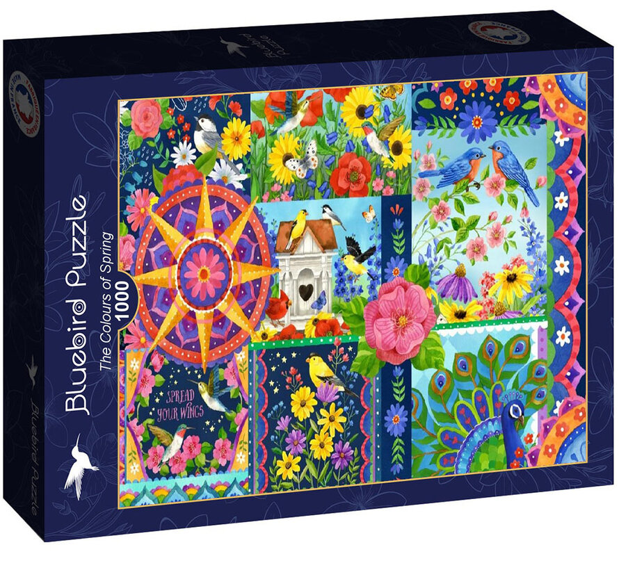 Bluebird The Colours of Spring Puzzle 1000pcs