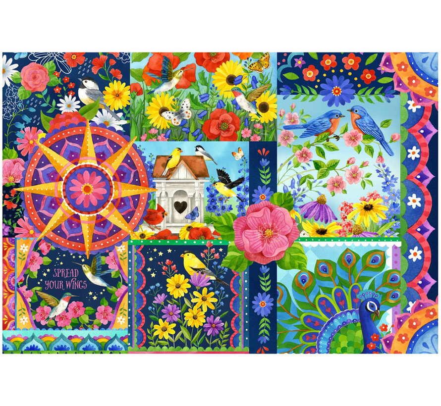 Bluebird The Colours of Spring Puzzle 1000pcs