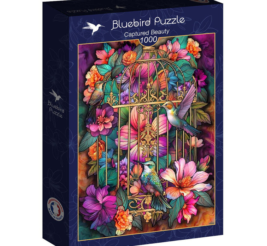 Bluebird Captured Beauty Puzzle 1000pcs