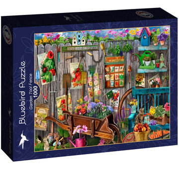 Bluebird Bluebird Garden Tool Fence Puzzle 1000pcs