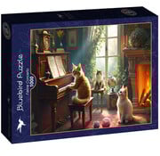 Bluebird Bluebird Feline Concerto Puzzle 1000pcs