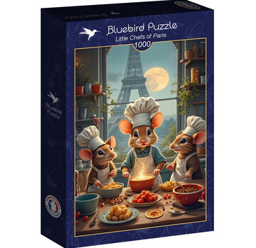 Bluebird Bluebird Little Chefs of Paris Puzzle 1000pcs