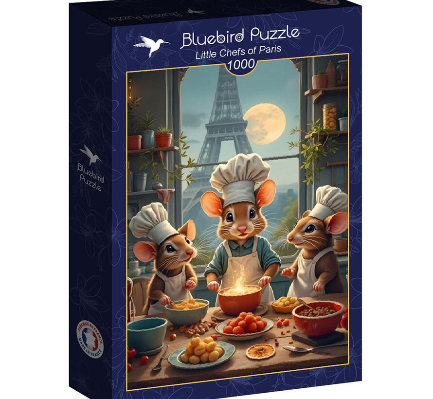 Bluebird Little Chefs of Paris Puzzle 1000pcs