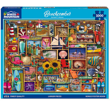 White Mountain White Mountain Beachcomber Puzzle 1000pcs