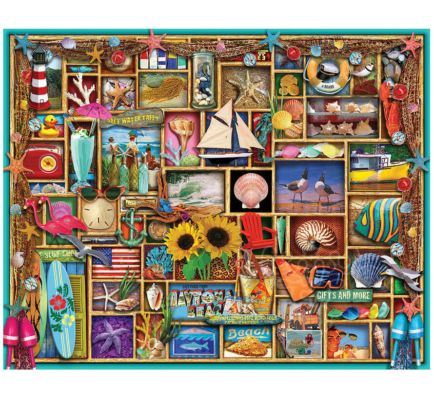 White Mountain Beachcomber Puzzle 1000pcs