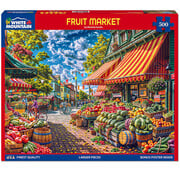 White Mountain White Mountain Fruit Market Puzzle 500pcs