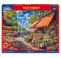 White Mountain Fruit Market Puzzle 500pcs