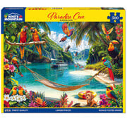 White Mountain White Mountain Paradise Cove Puzzle 500pcs