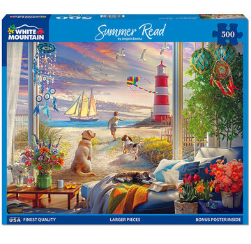White Mountain White Mountain Summer Read Puzzle 500pcs