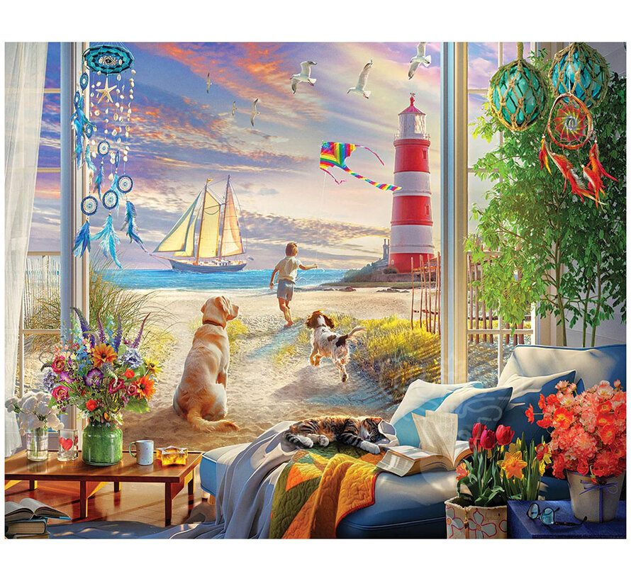 White Mountain Summer Read Puzzle 500pcs
