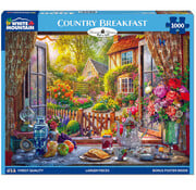 White Mountain White Mountain Country Breakfast Puzzle 1000pcs