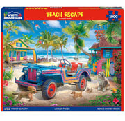 White Mountain White Mountain Beach Escape Puzzle 1000pcs