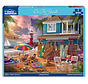 White Mountain On The Beach Puzzle 1000pcs