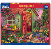 White Mountain White Mountain Potting Shed Puzzle 1000pcs