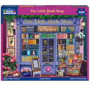 White Mountain White Mountain The Little Book Shop Puzzle 1000pcs
