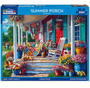 White Mountain White Mountain Summer Porch Puzzle 1000pcs