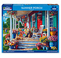 White Mountain Summer Porch Puzzle 1000pcs