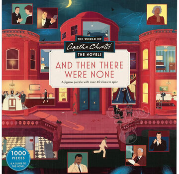 Laurence King Publishing Laurence King The World of Agatha Christie: And Then There Were None Puzzle 1000pcs