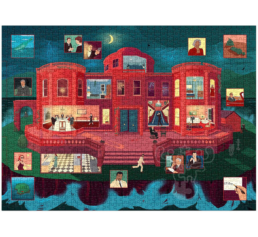 Laurence King The World of Agatha Christie: And Then There Were None Puzzle 1000pcs