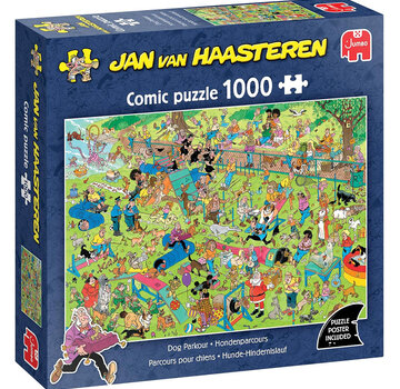 Jumbo Jumbo Jan van Haasteren - Dog Parkour Puzzle 1000pcs