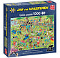 Jumbo Jan van Haasteren - Dog Parkour Puzzle 1000pcs