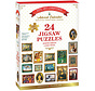 Eurographics Fine Art Christmas Advent Calendar Puzzle 24 x 50pcs