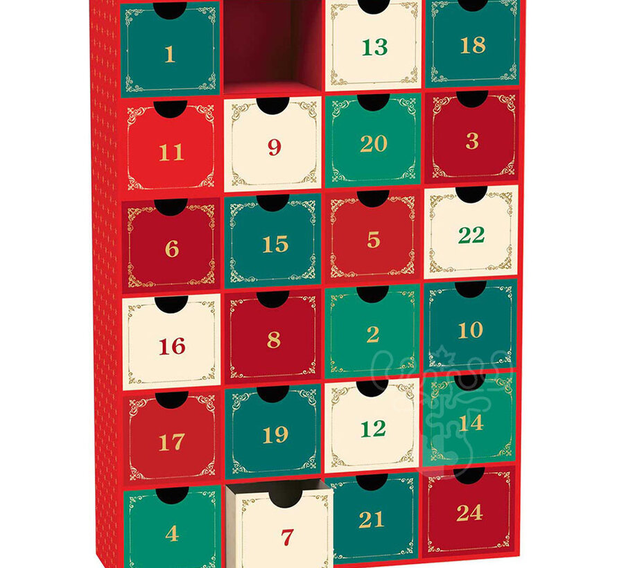 Eurographics Fine Art Christmas Advent Calendar Puzzle 24 x 50pcs