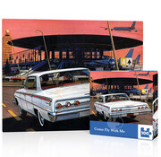 New York Puzzle Company New York Puzzle Co. General Motors: Come Fly With Me Mini Puzzle 100pcs