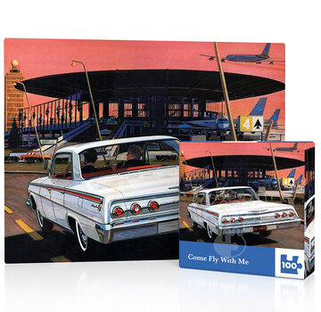 New York Puzzle Company New York Puzzle Co. General Motors: Come Fly With Me Mini Puzzle 100pcs