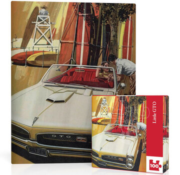 New York Puzzle Company New York Puzzle Co. General Motors: Little GTO Mini Puzzle 100pcs