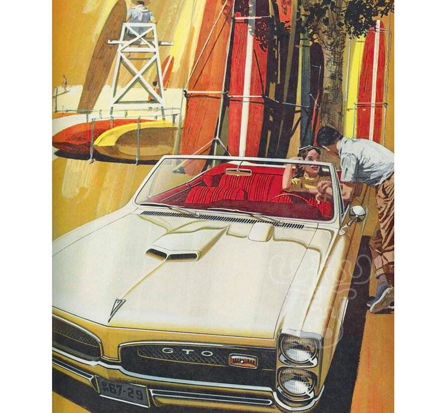 New York Puzzle Co. General Motors: Little GTO Mini Puzzle 100pcs