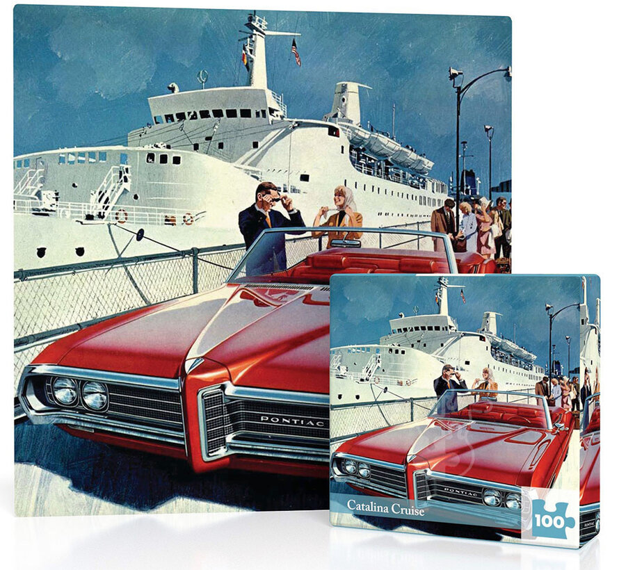 New York Puzzle Co. General Motors: Catalina Cruise Mini Puzzle 100pcs