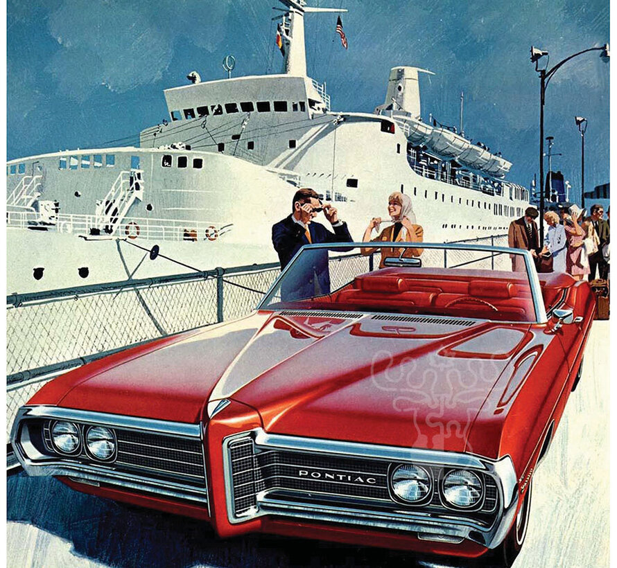 New York Puzzle Co. General Motors: Catalina Cruise Mini Puzzle 100pcs