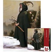 New York Puzzle Company New York Puzzle Co. Bill Mayer: The Krampus Mini Puzzle 100pcs