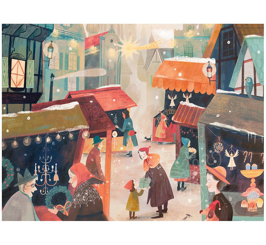 New York Puzzle Co. Adelina Lirius: The Perfect Gift Puzzle 500pcs