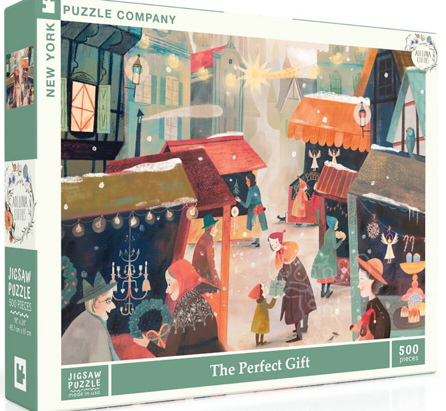 New York Puzzle Co. Adelina Lirius: The Perfect Gift Puzzle 500pcs