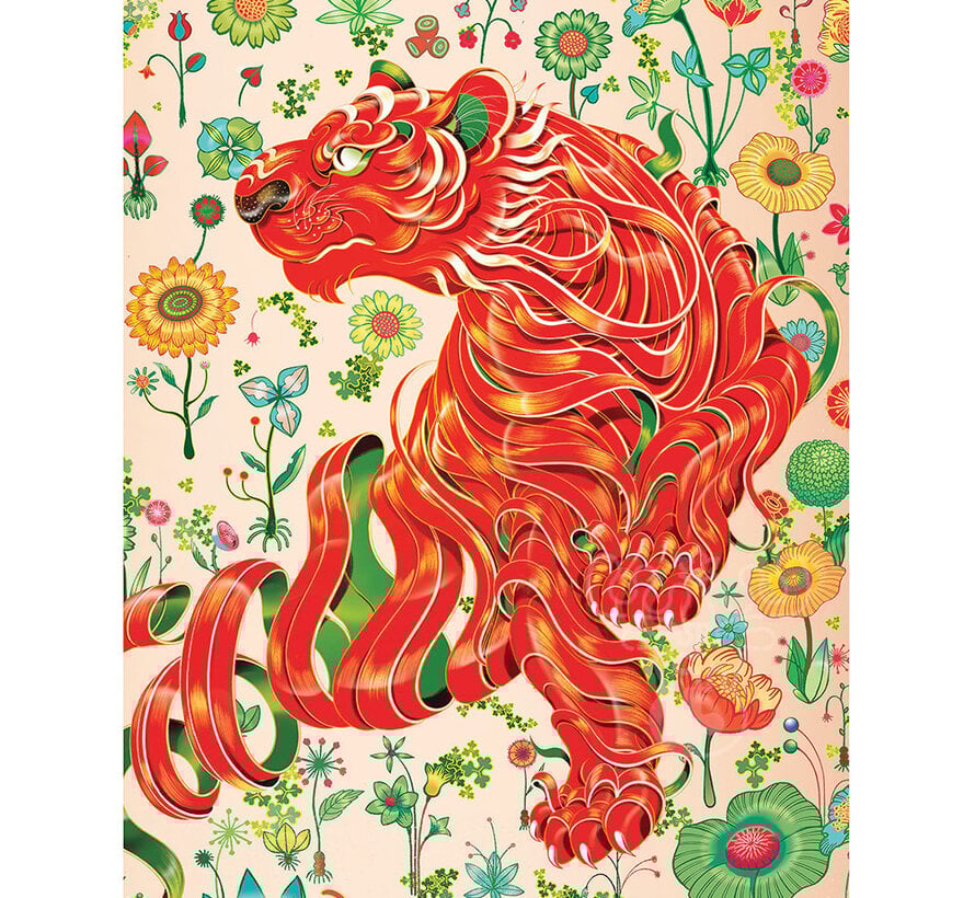 New York Puzzle Co. Victo Ngai: Ribbonborn Puzzle 1000pcs