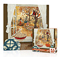 New York Puzzle Co. Loré Pemberton: Autumn's Window Mini Puzzle 100pcs