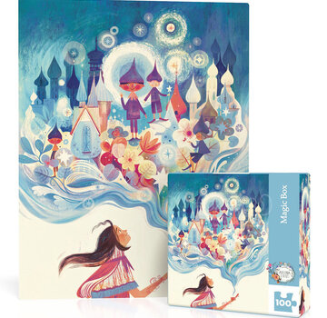 New York Puzzle Company New York Puzzle Co. Adelina Lirius: Magic Box Mini Puzzle 100pcs