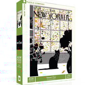 New York Puzzle Company New York Puzzle Co. The New Yorker: Season's Turn Puzzle 750pcs