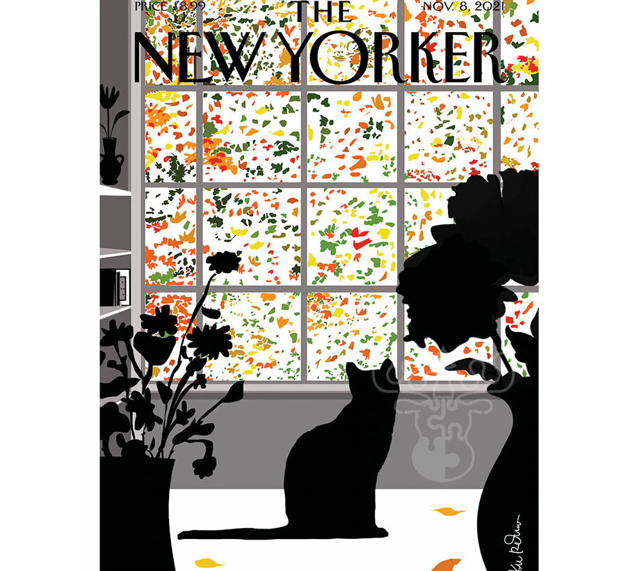 New York Puzzle Co. The New Yorker: Season's Turn Puzzle 750pcs