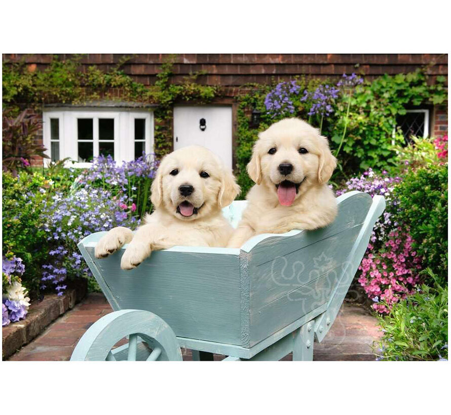 Ravensburger Feel Well & Puzzle: Golden Retriever Puzzle 200pcs XL