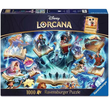 Ravensburger Ravensburger Disney Lorcana Glimmers of the Realm: Sapphire Puzzle 1000pcs