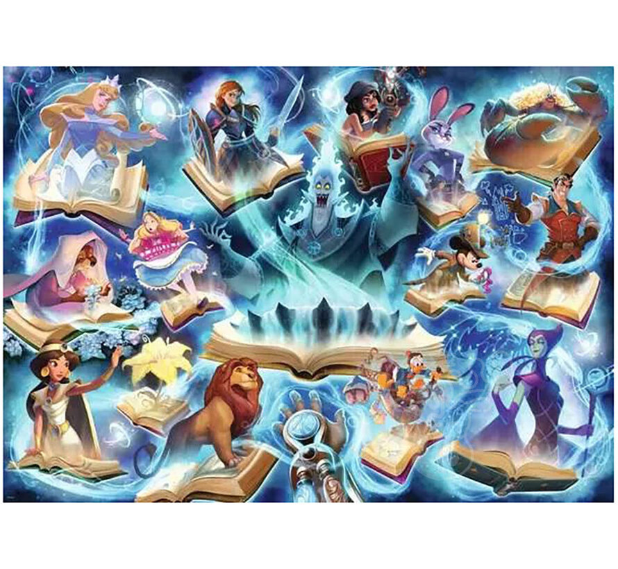 Ravensburger Disney Lorcana Glimmers of the Realm: Sapphire Puzzle 1000pcs